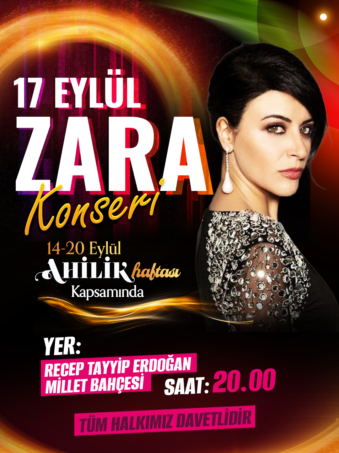 AHİLİK HAFTASI’NDA ZARA KONSERİ