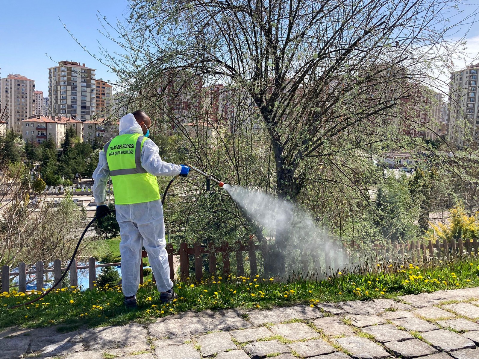 TALAS'TA HAŞEREYLE KARARLI MÜCADELE