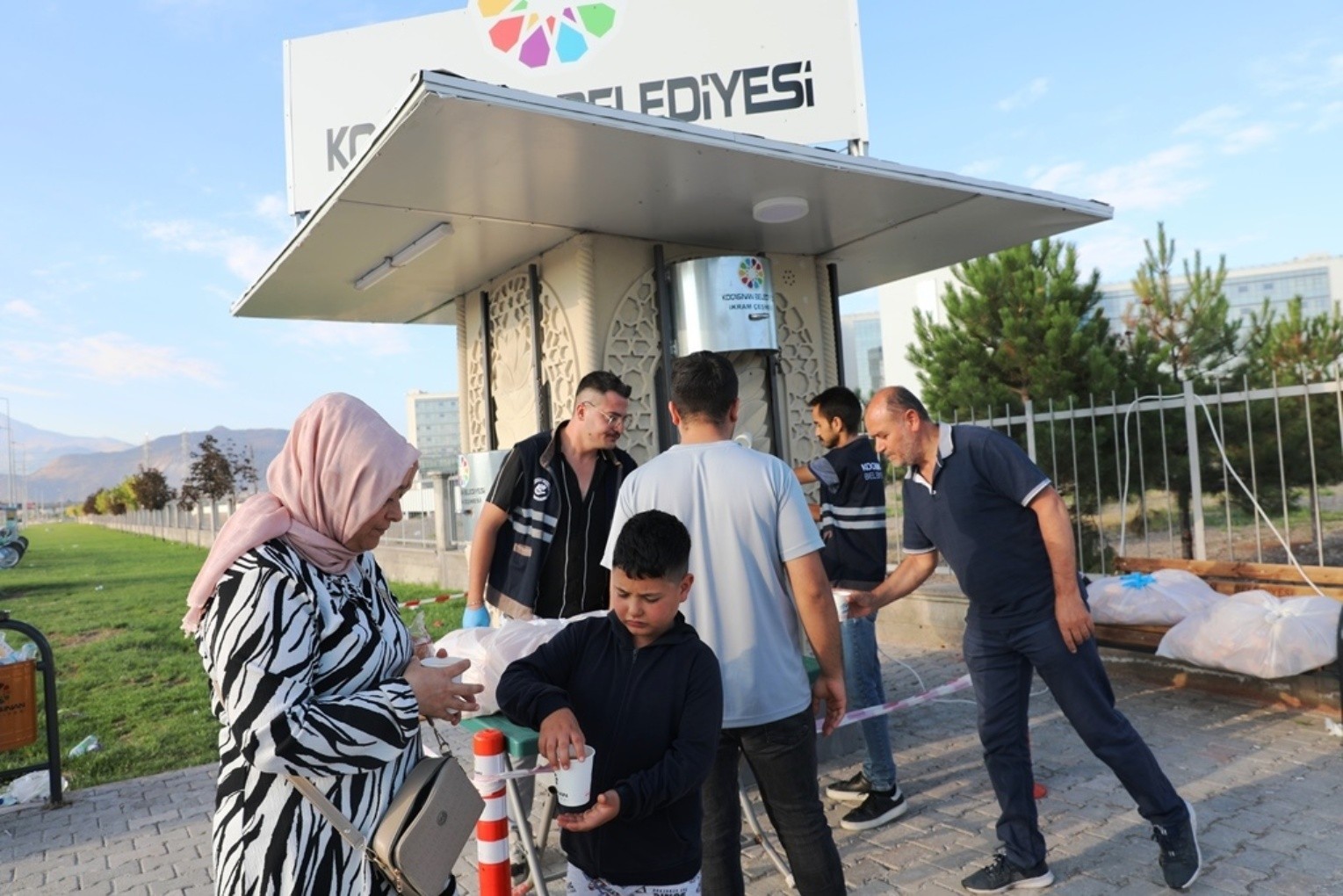 KOCASİNAN’IN İKRAM ÇEŞMESİ GÖNÜLLERE DOKUNUYOR