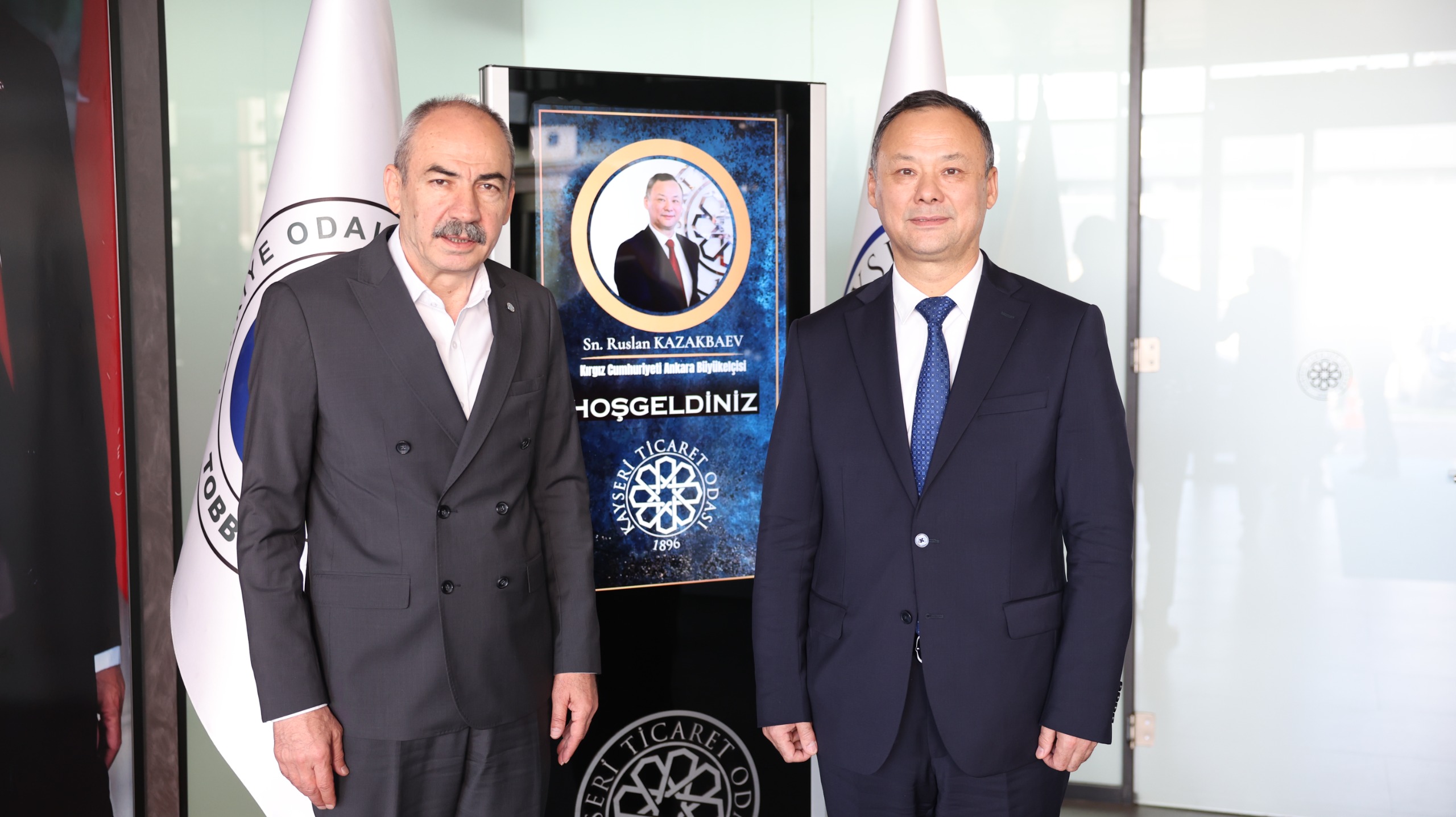 KIRGIZİSTAN VE GÜNEY AFRİKA BÜYÜKELÇİLERİNDEN KTO’YA ZİYARET