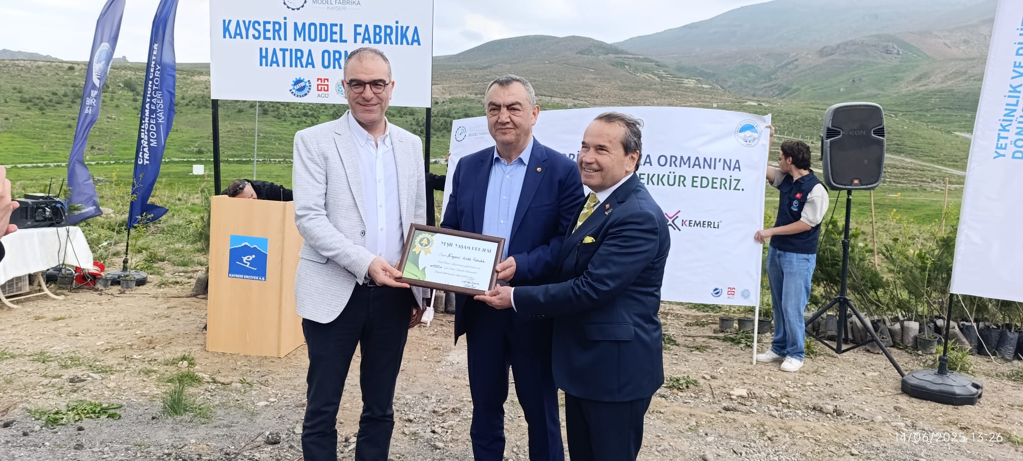 ERCİYES A.Ş., KAYSERİ MODEL FABRİKA VE İŞ İNSANLARINDAN ERCİYES’E ÇEVRECİ VE ANLAMLI DOKUNUŞ