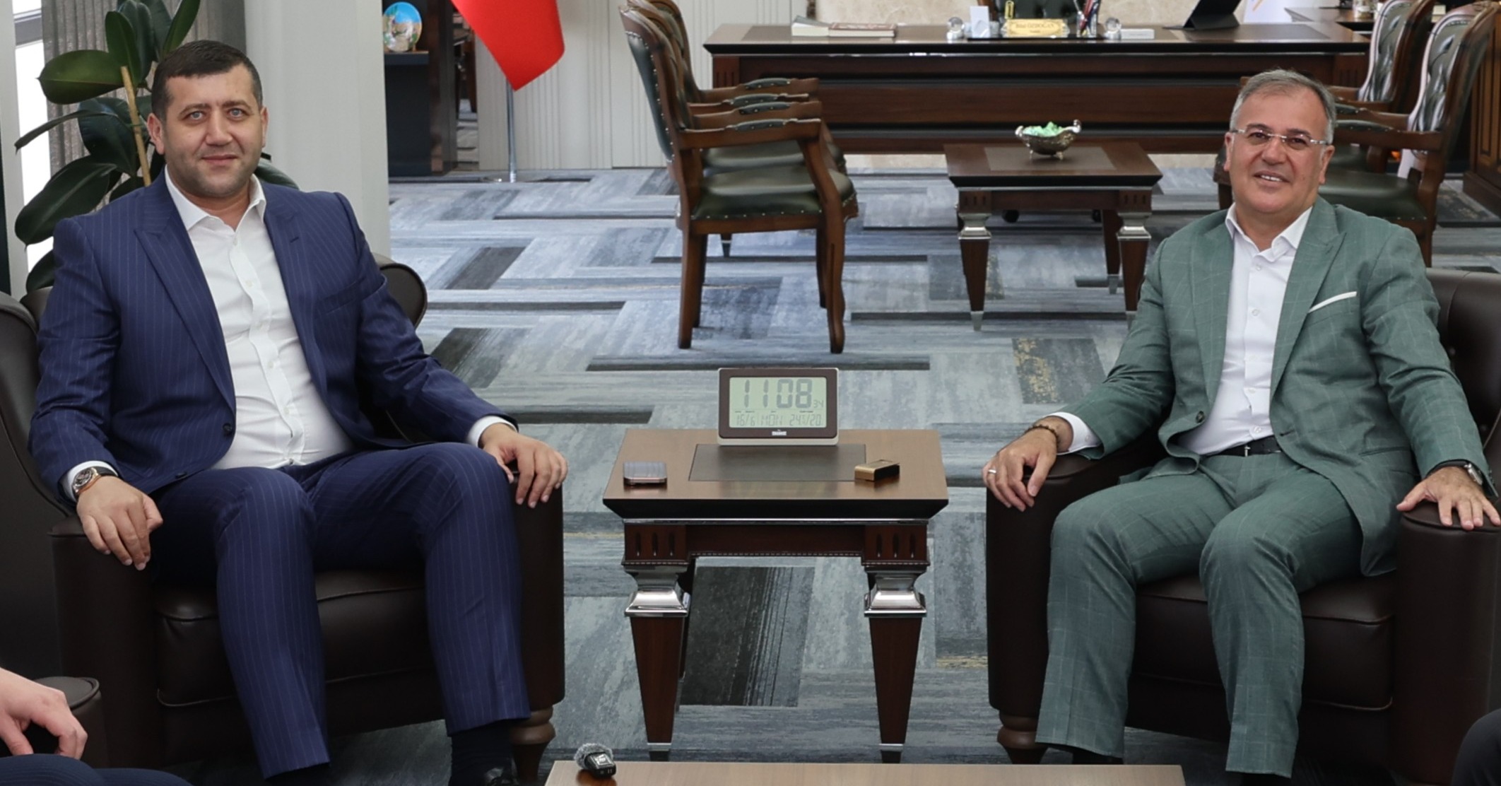 MHP Heyetinden Başkan Özdoğan’a Ziyaret