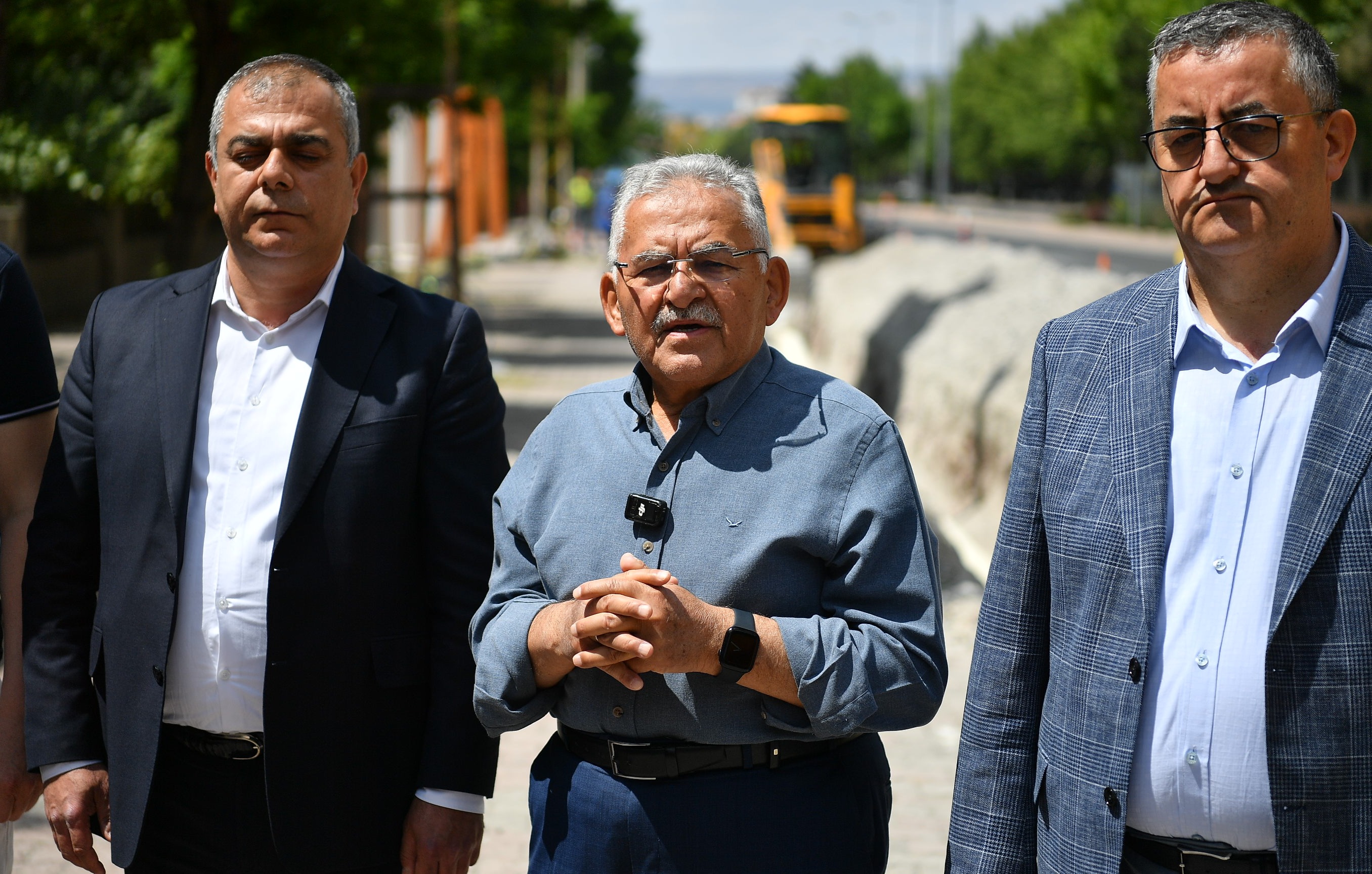 BAŞKAN BÜYÜKKILIÇ’TAN 32 MİLYON TL’LİK ALTYAPI PROJESİNE YAKIN TAKİP
