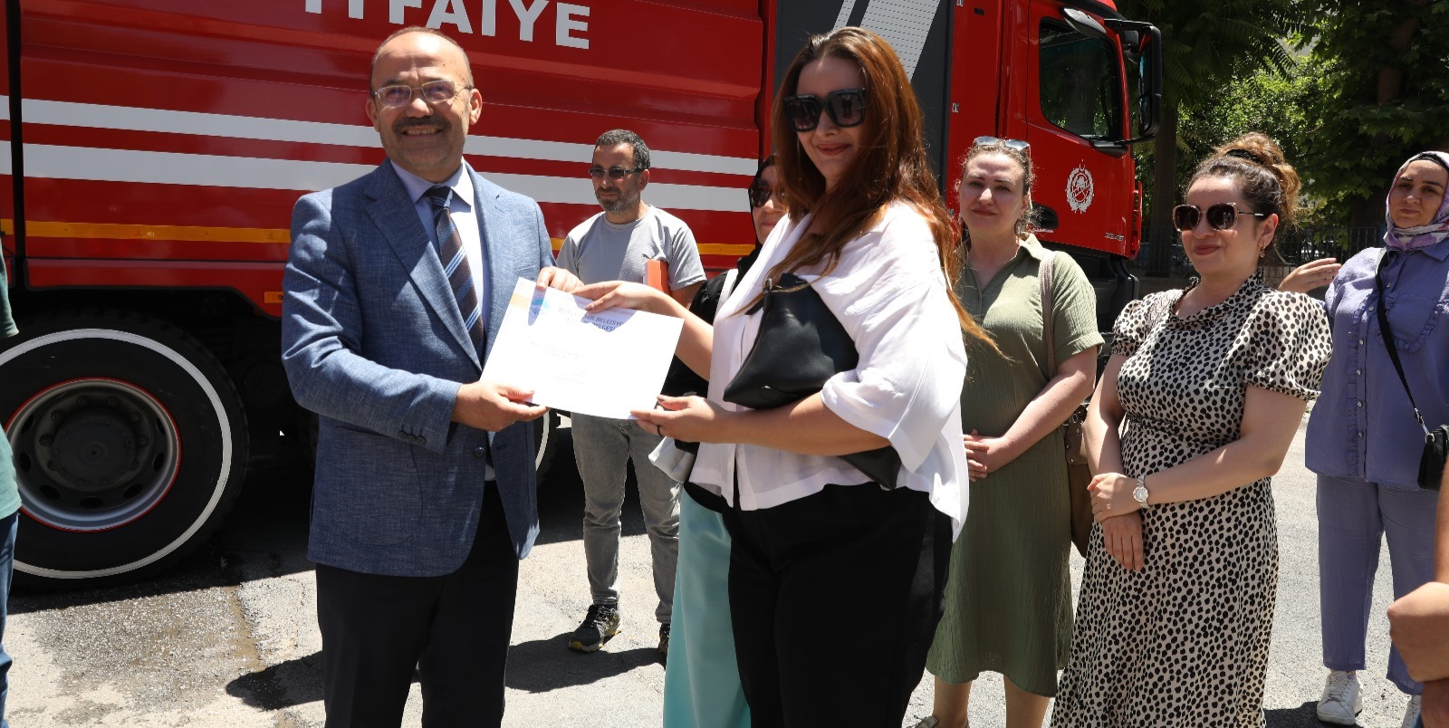BÜYÜKŞEHİR’İN “AFET” ODAKLI KURSLARINDA KATILIM BELGELERİ SAHİPLERİNİ BULDU