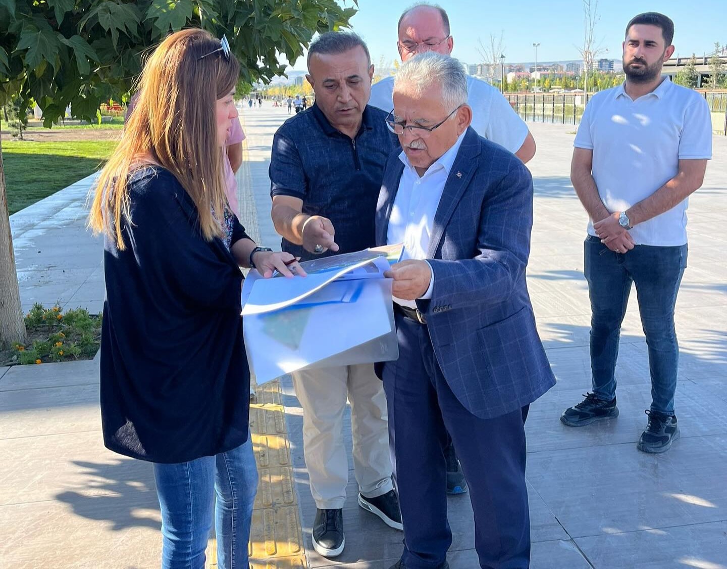 BAŞKAN BÜYÜKKILIÇ, TÜRKİYE KÜLTÜR YOLU FESTİVALİ ÖNCESİ HAZIRLIKLARI YERİNDE İNCELEDİ