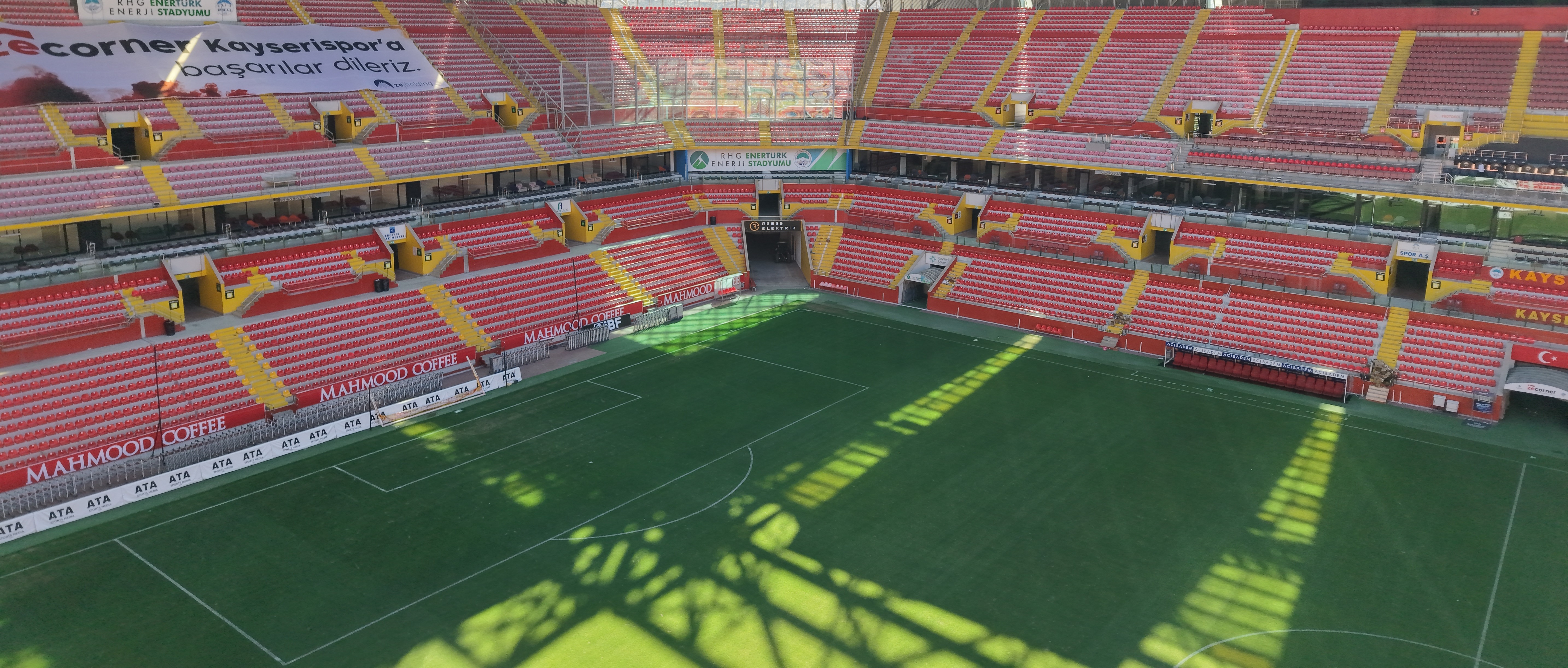 KAYSERİ BÜYÜKŞEHİR’İN RHG ENERTÜRK STADYUMU, TÜRKİYE’DE ÖRNEK GÖSTERİLİYOR