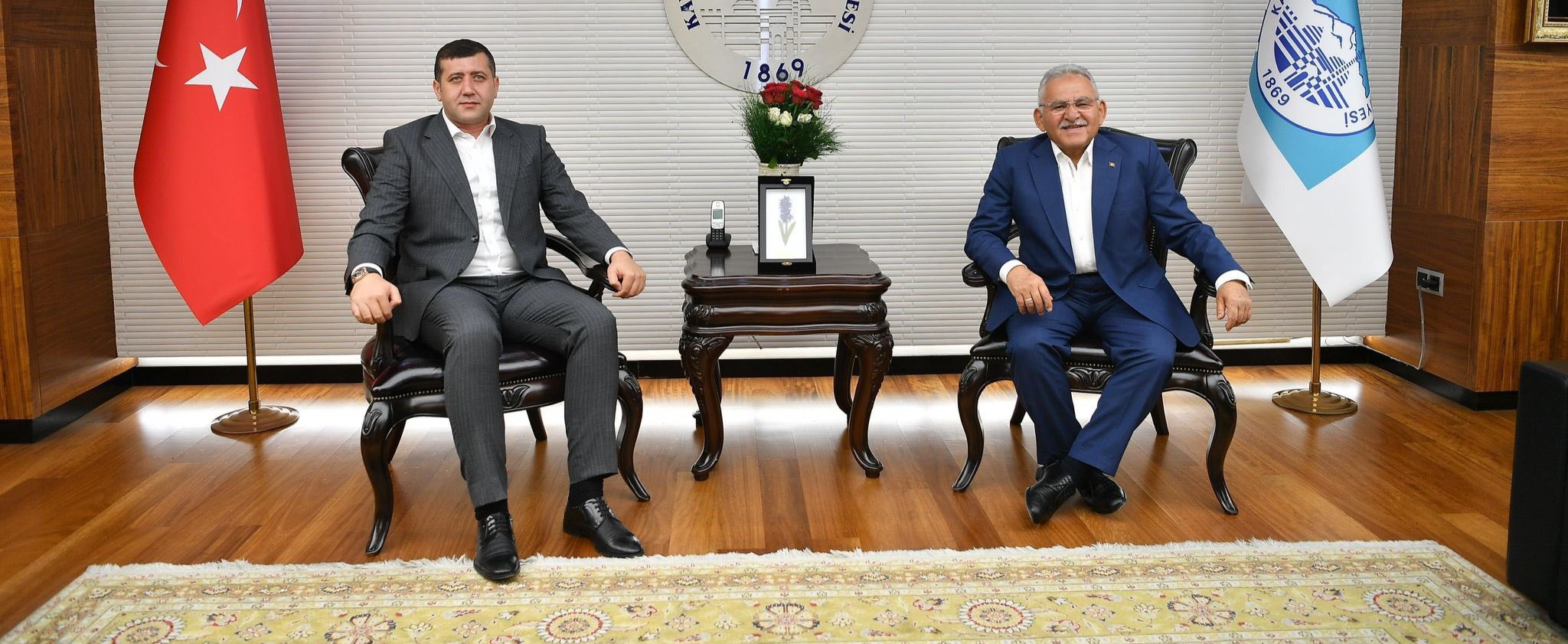 BAŞKAN BÜYÜKKILIÇ, MİLLETVEKİLİ ERSOY VE SPOR CAMİASINI AĞIRLADI