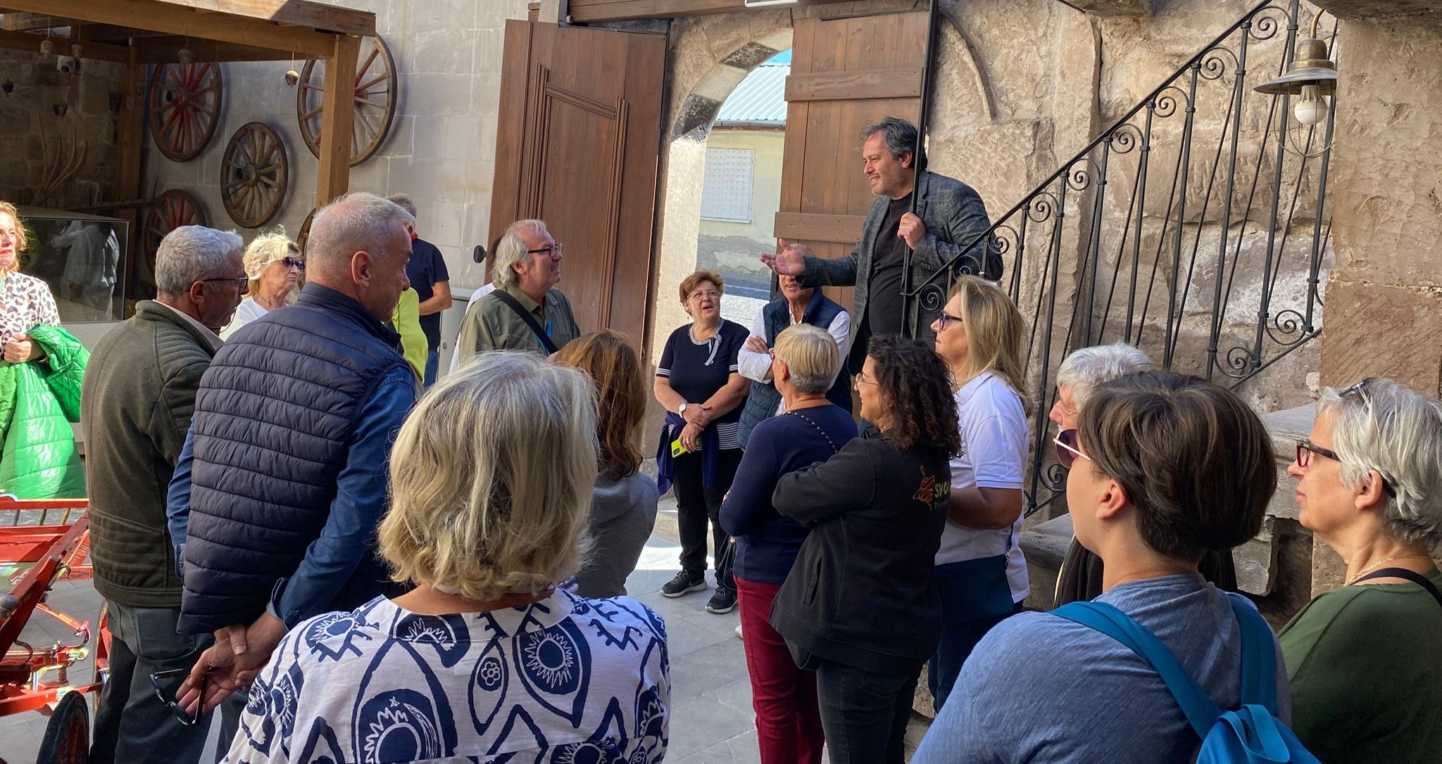 BÜYÜKŞEHİR’İN KORAMAZ VADİSİ MÜZESİ, YUNAN MİSAFİRLERİ DUYGULANDIRDI