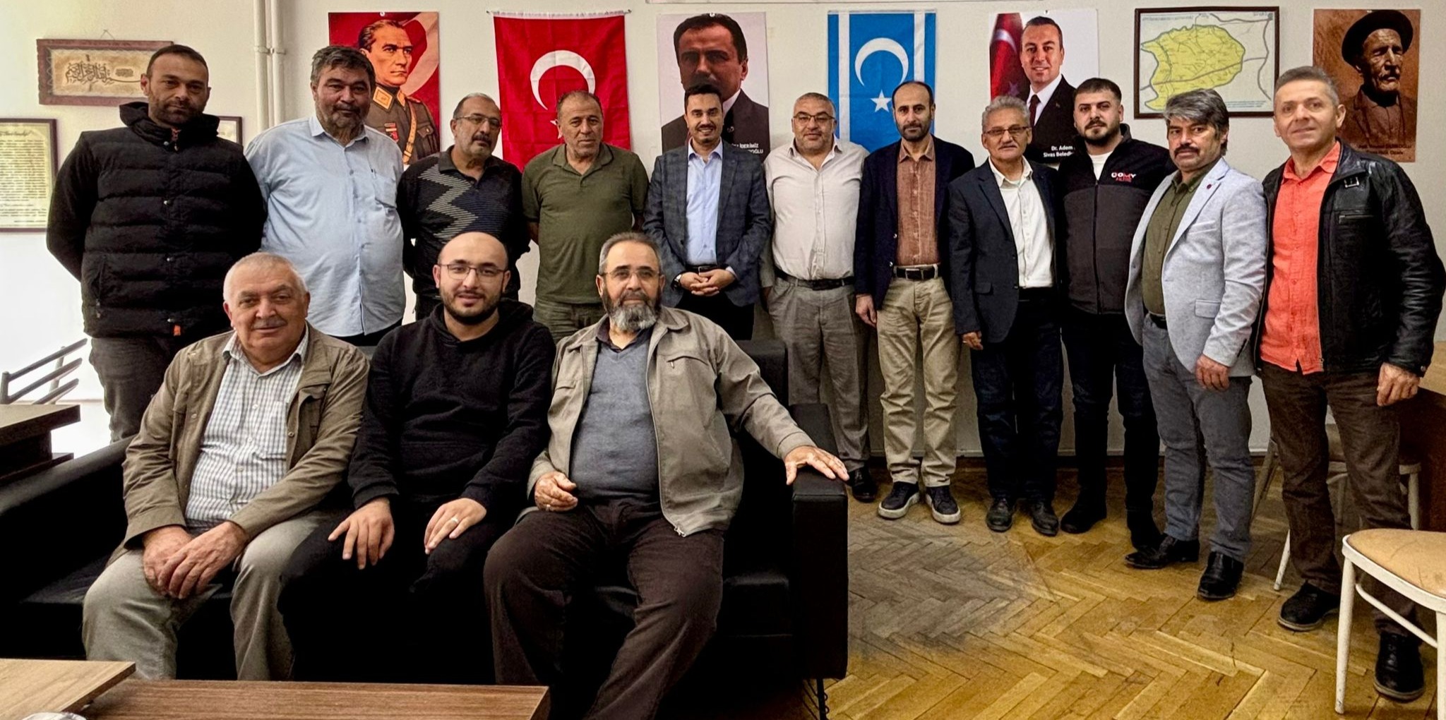 DEVA Partisi Kayseri İl Başkanlığı Kayseri Sivaslı Elbeyliler Derneği’ni ziyaret etti.