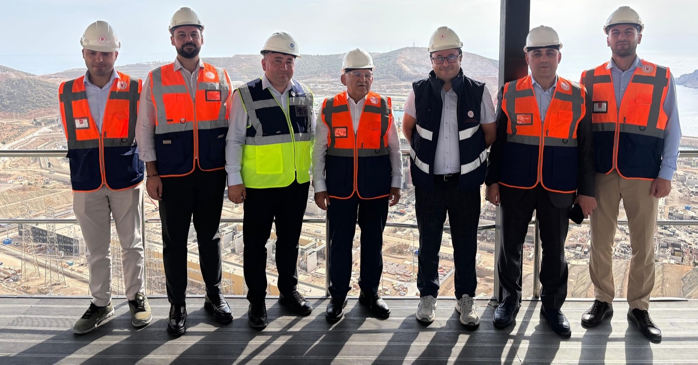 BAŞKAN BÜYÜKKILIÇ’TAN AKKUYU NÜKLEER GÜÇ SANTRALİ’NE İNCELEME ZİYARETİ