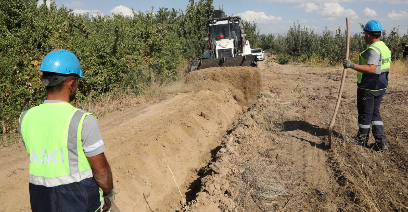 KASKİ’DEN YEŞİLHİSAR’A 6,6 MİLYON TL’LİK YENİ İÇME SUYU YATIRIMI
