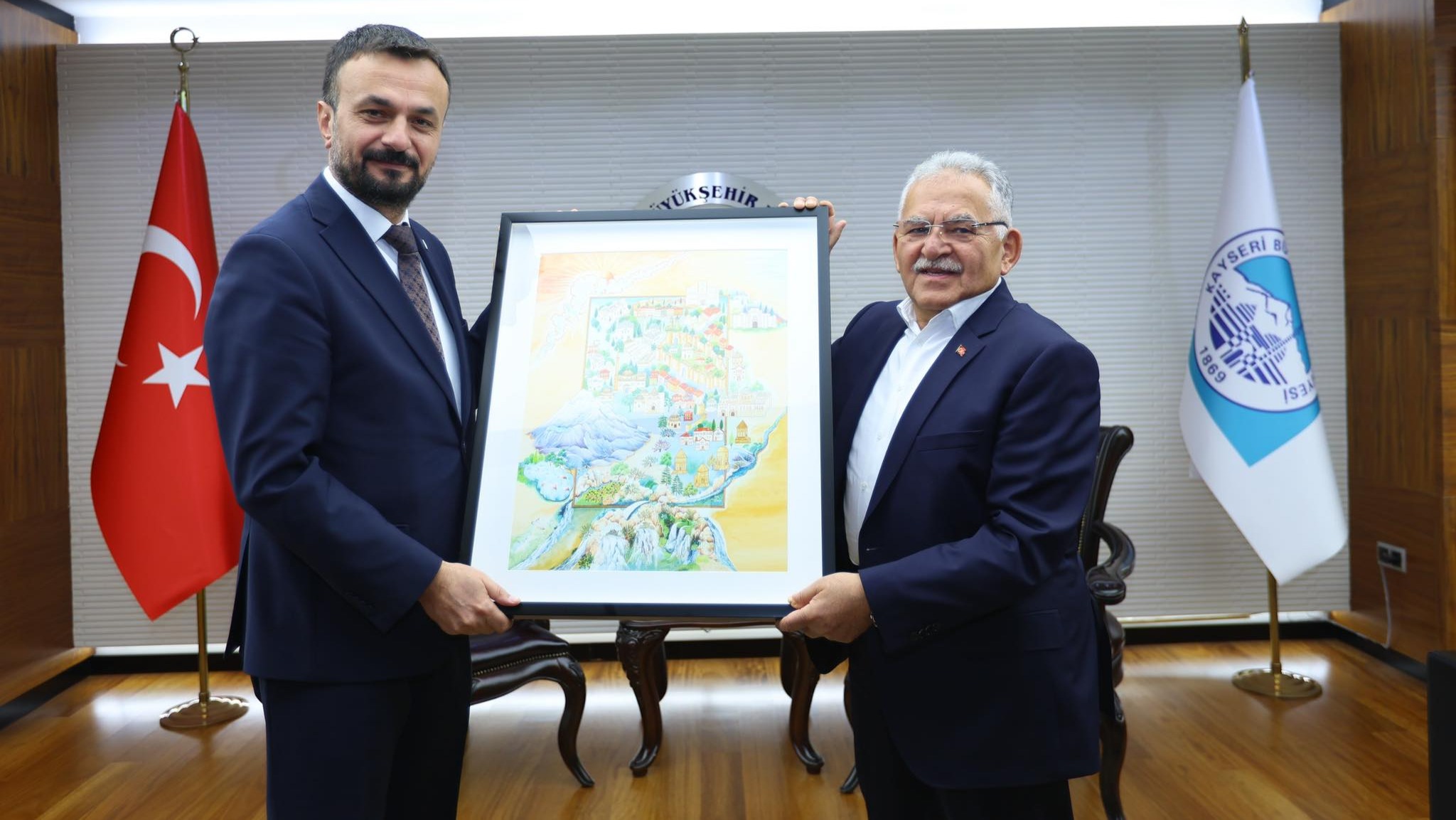 BAŞKAN BÜYÜKKILIÇ’A BİR GÜNDE ZİYARETÇİ AKINI