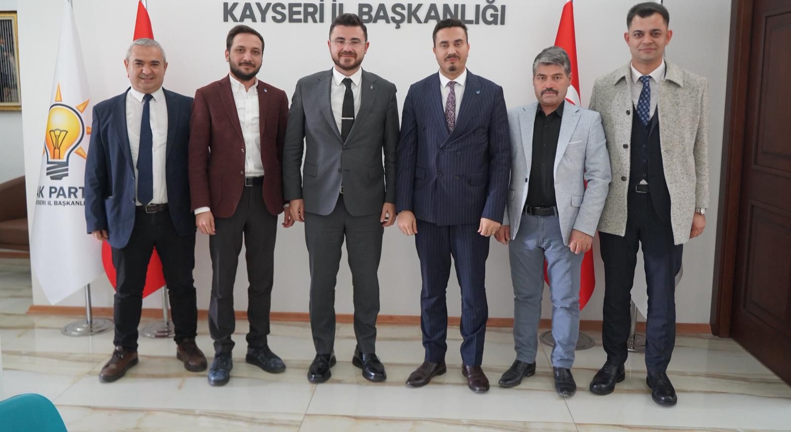 DEVA Partisi Heyeti AK Parti Kayseri İl Başkanlığı’nı Ziyaret Etti