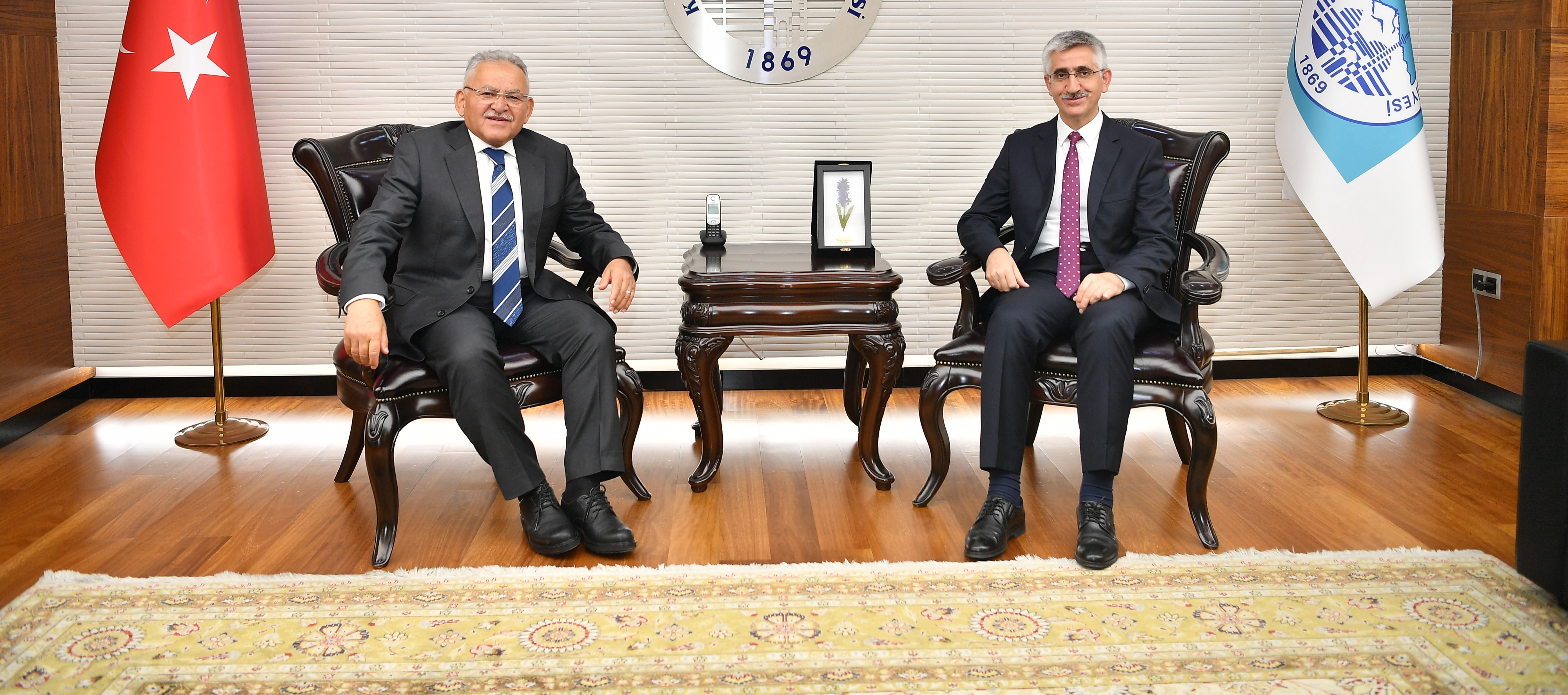 BAKAN YARDIMCISI YILMAZ’DAN BAŞKAN BÜYÜKKILIÇ’A ZİYARET