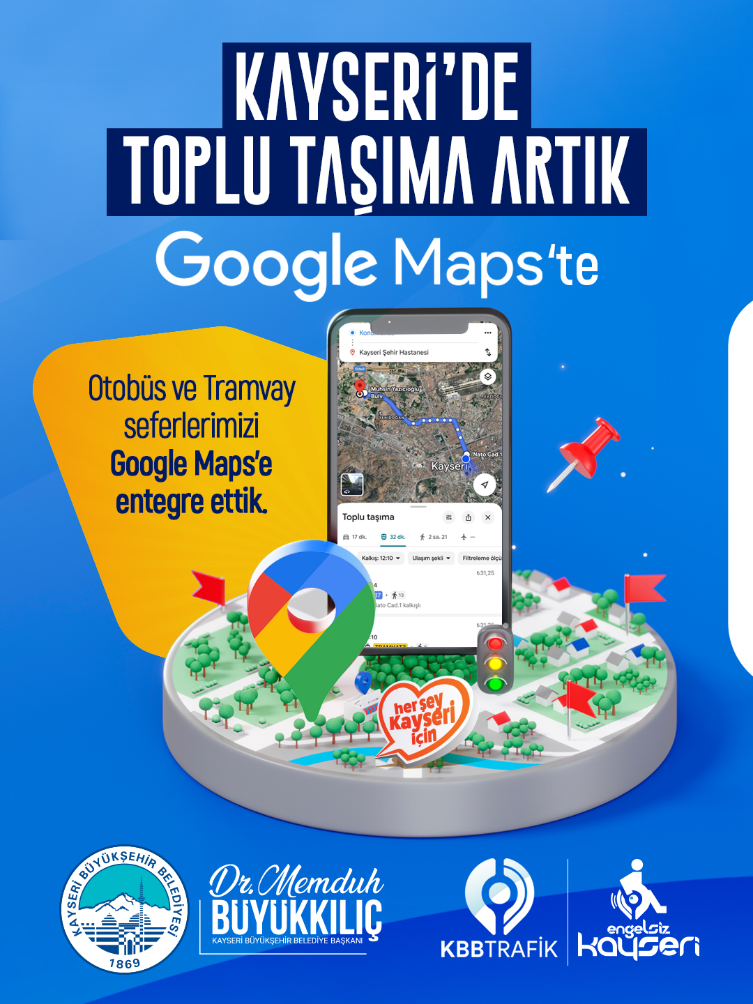 BÜYÜKŞEHİR’DEN ULAŞIMDA DİJİTAL DÖNÜŞÜM HAMLESİ: GTFS İLE TOPLU TAŞIMADA YENİ DÖNEM BAŞLADI