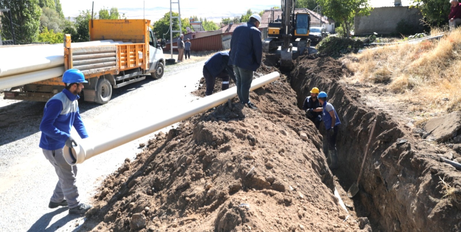 KASKİ’DEN SARIOĞLAN İLÇESİNE 14 MİLYON 833 BİN TL’LİK ALTYAPI YATIRIMI