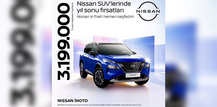 NİSSAN İN OTO’DAN ARALIK AYINA ÖZEL AVANTAJLAR