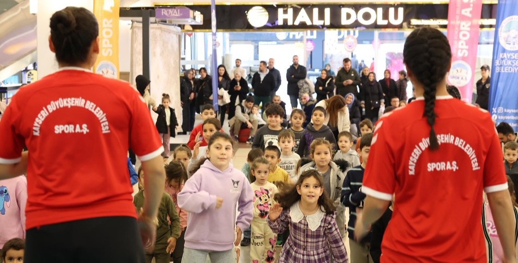 BÜYÜKŞEHİR’DEN AVM’DE İKİ GÜN SPOR ŞÖLENİ