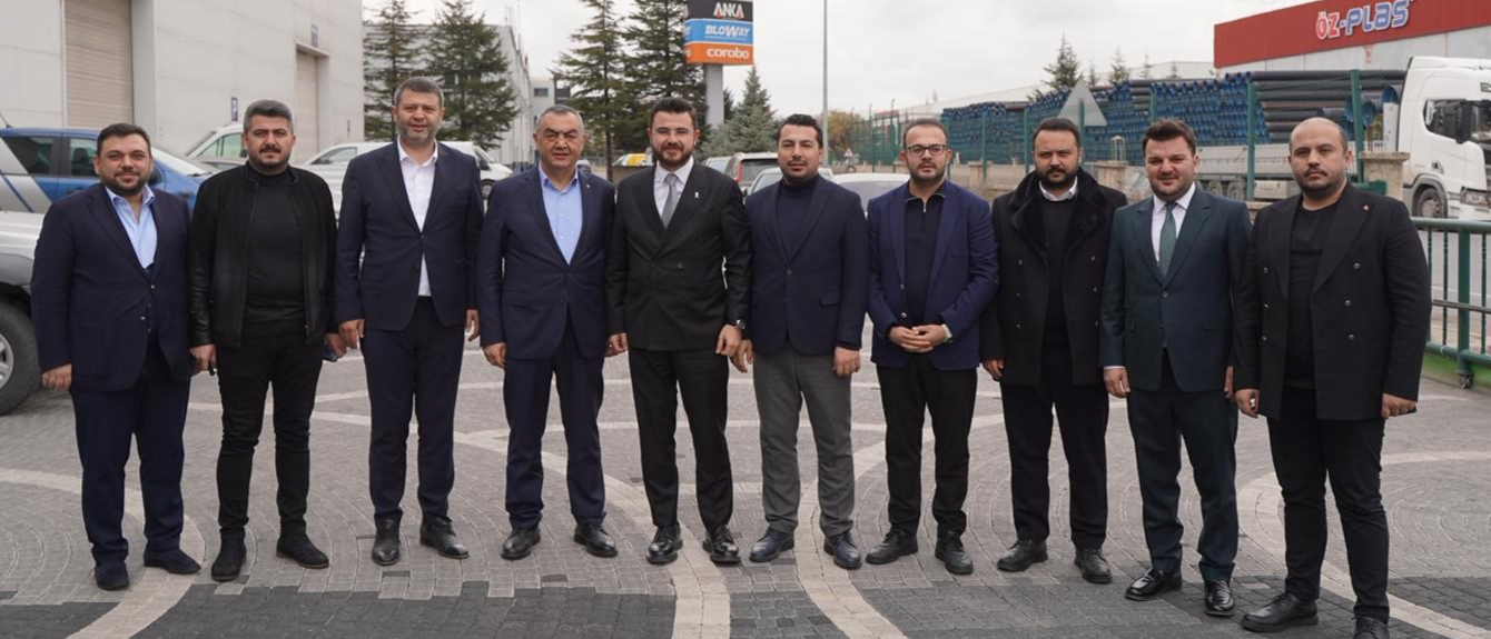 İl Başkanı Okandan OSB’de Firmaları Ziyaret Etti