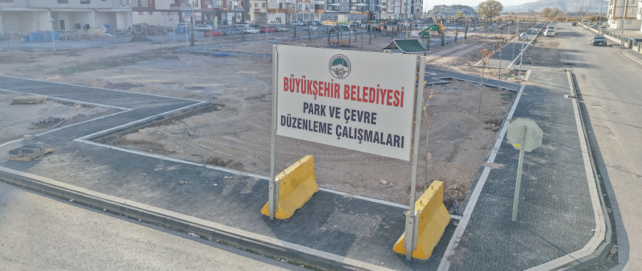 BÜYÜKŞEHİR’DEN 35 MİLYON TL’LİK DEV YEŞİL ALAN VE SPOR YATIRIMI