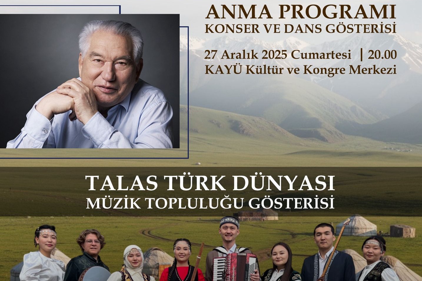 CENGİZ AYTMATOV TALAS’TA ANILIYOR
