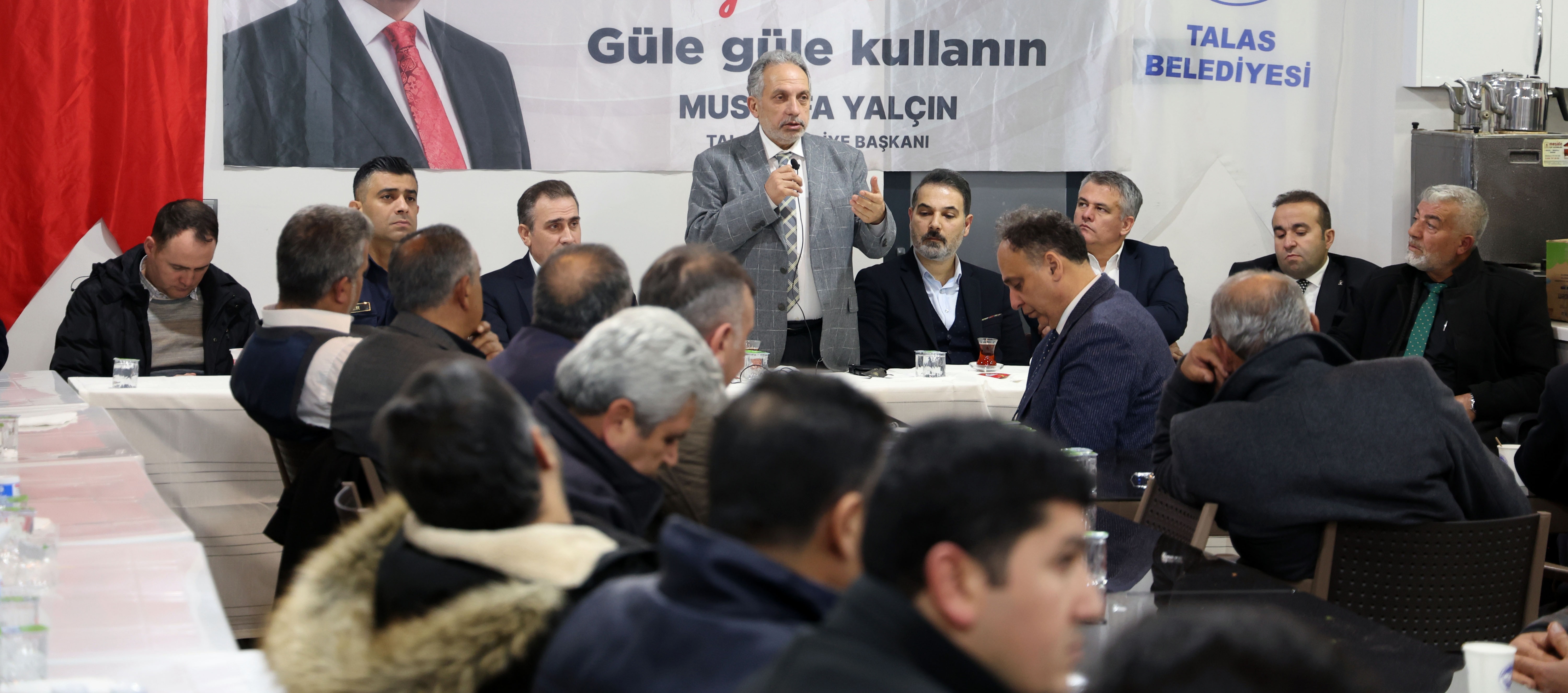 TALAS'IN MUHTARLARI KEPEZ'DE BULUŞTU