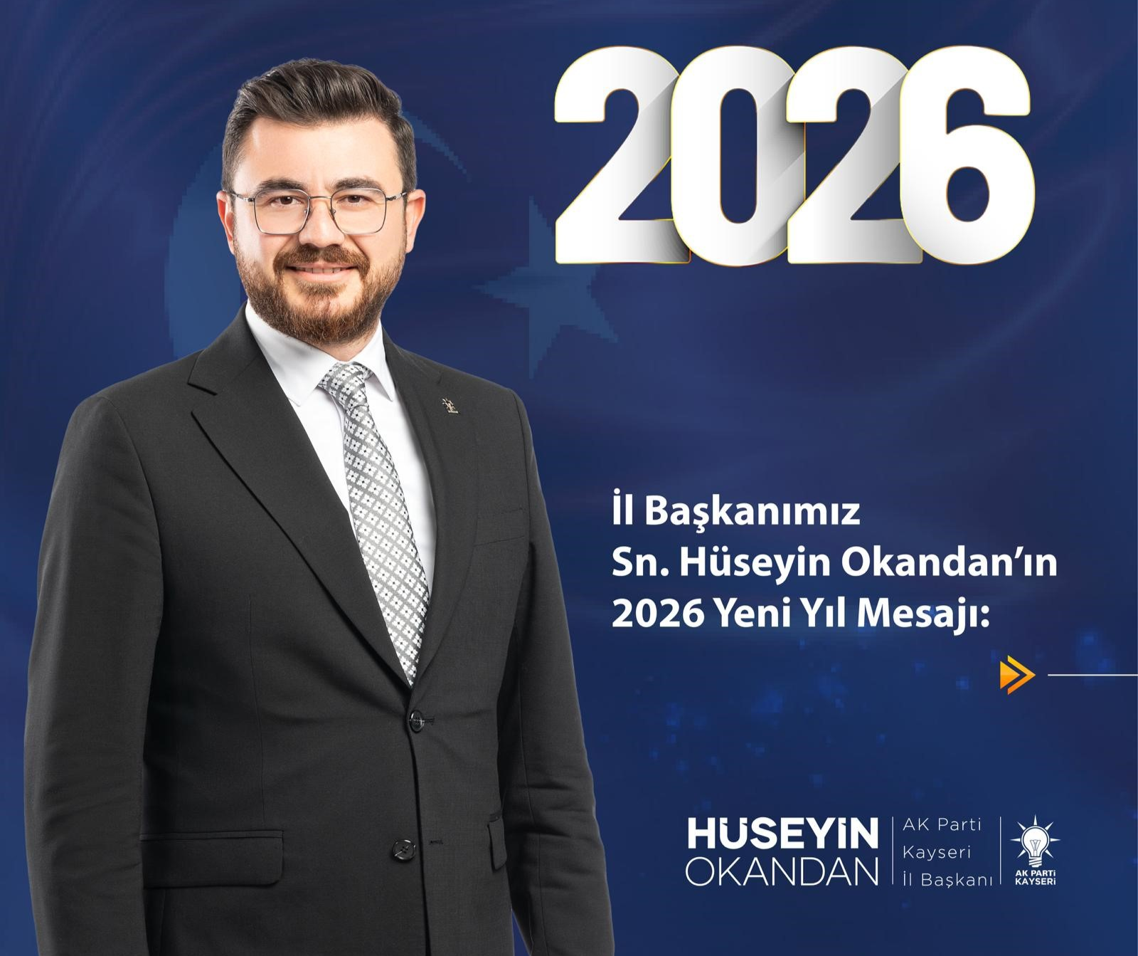 Hüseyin Okandan’ın 2026 Yeni Yıl Mesajı