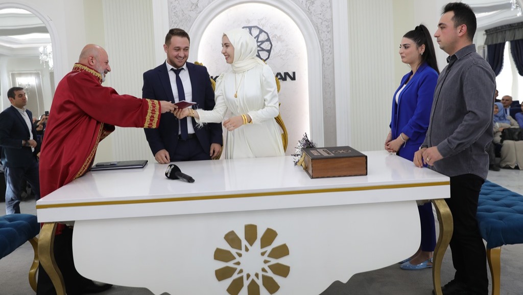 AİLE YILI KOCASİNAN’DA MUTLULUKLA TAÇLANDI: 2 BİN 638 ÇİFT EVLENDİ