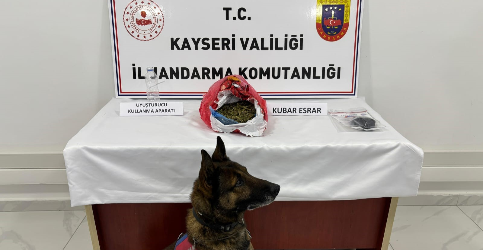 Kayseri’de uyuşturucu operasyonu: 3 gözaltı
