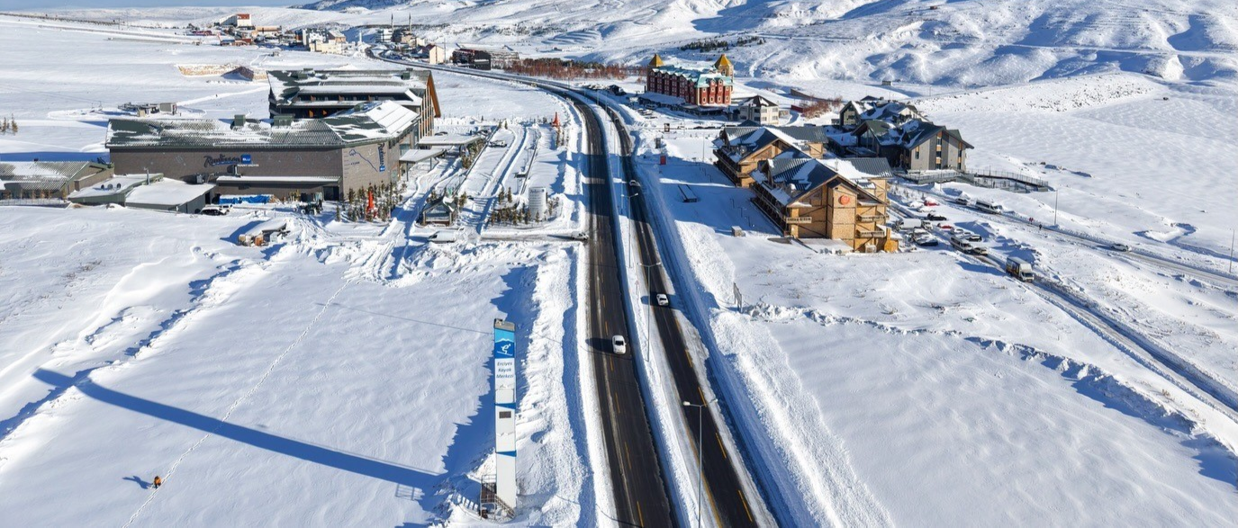 Erciyes’te kartpostallık manzaralar objektiflere yansıdı