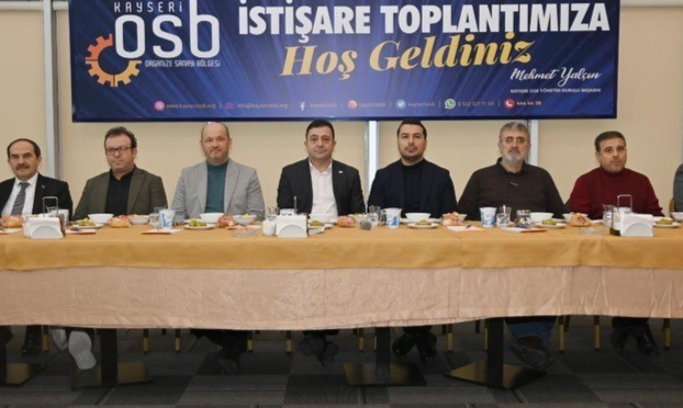 Kayseri OSB’de 2026’nın ilk sanayici istişare toplantısı yapıldı