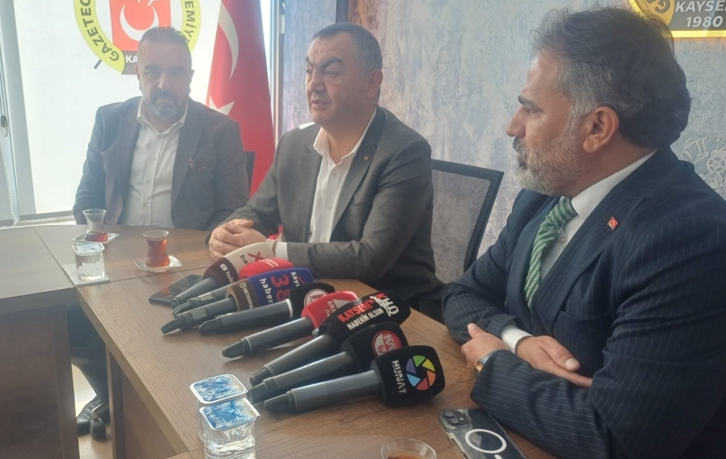 Başkan Büyüksimitci: Son dönemde Kayseri basınıyla ilgili inanılmaz gelişmeler var