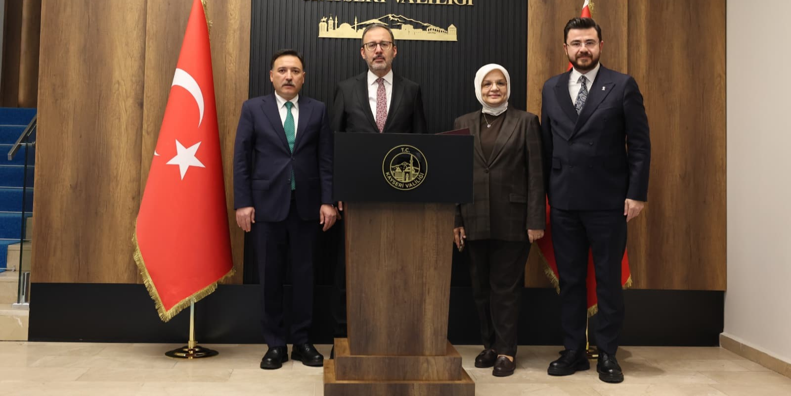 TBMM Engelli Bireylerin Sorunlarını Araştırma Komisyonu’ndan Vali Çiçek’e ziyaret