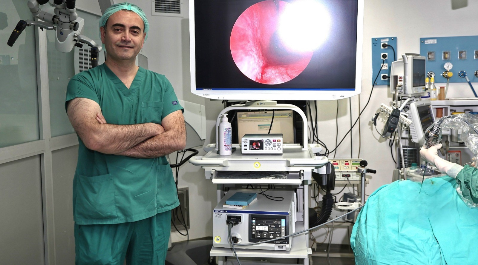 ERÜ, KBB kliniğine yeni nesil endoskopi sistemi 