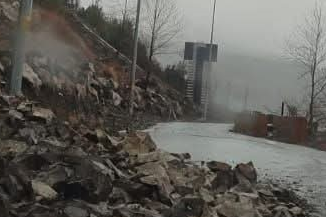 Yahyalı’da heyelan