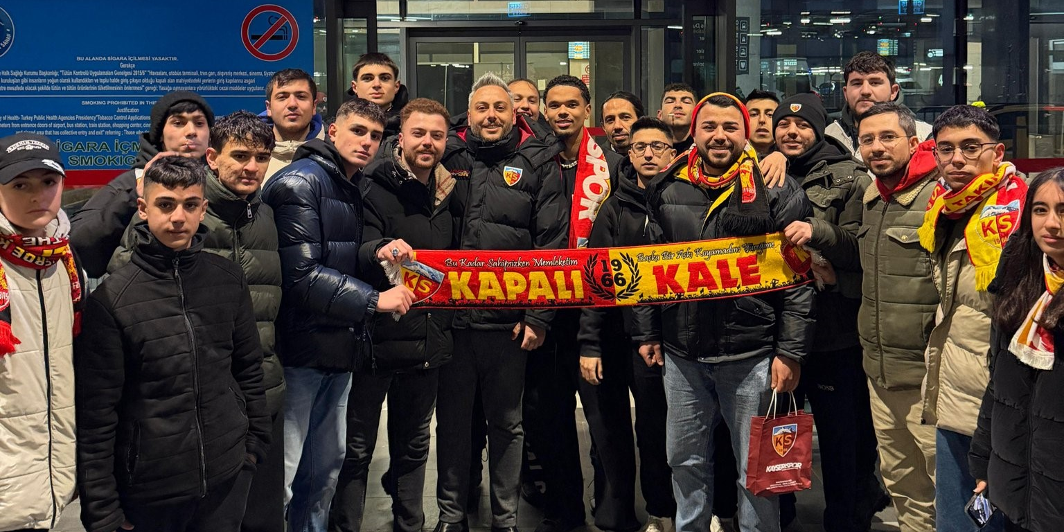 Kayserispor’un yeni transferi Jadel Katongo şehre geldi
