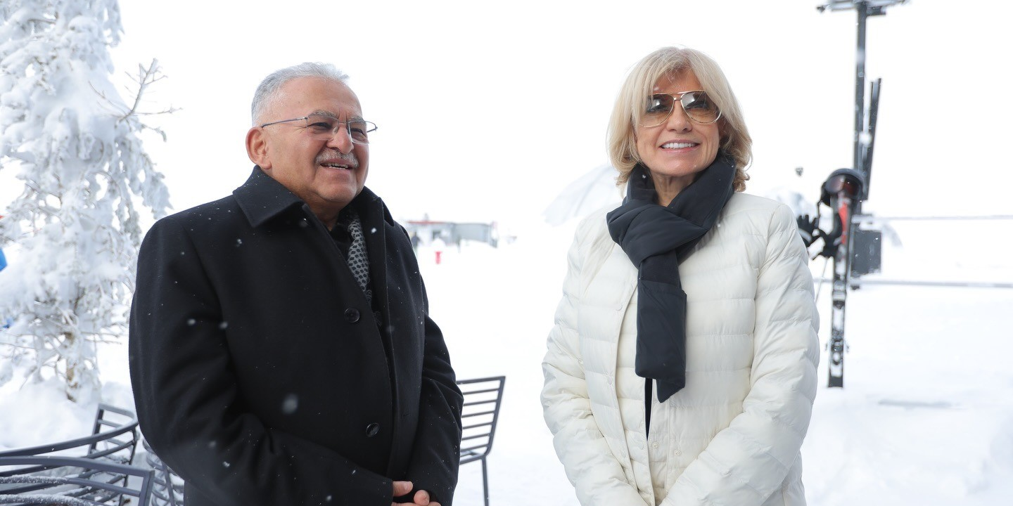 Tansu Çiller Erciyes’te 