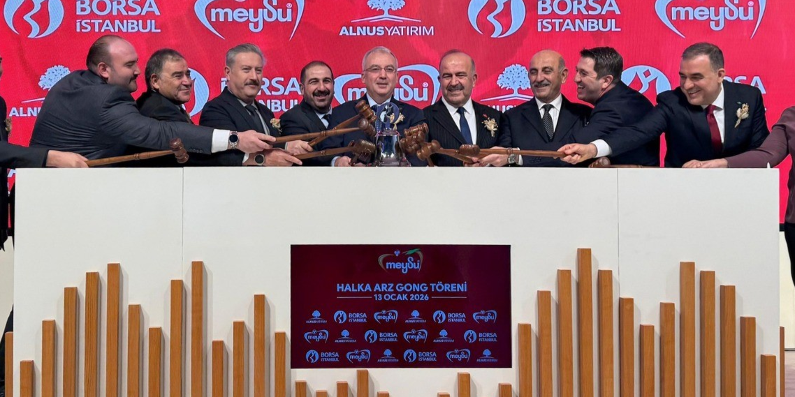 Meysu Gıda, borsadaki ilk gününde tavan yaptı