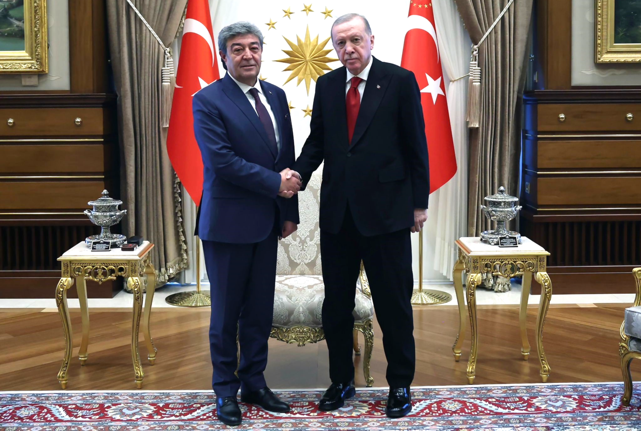 Dursun Ataş'tan Cumhurbaşkanı Erdoğan'a ziyaret