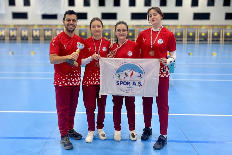 Spor A.Ş. sporcularından Türkiye derecesi