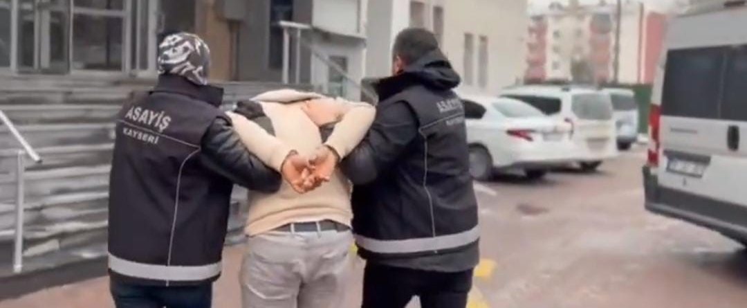 Kayseri'de 10 yıl 7 ay hapisle aranan hükümlü yakalandı