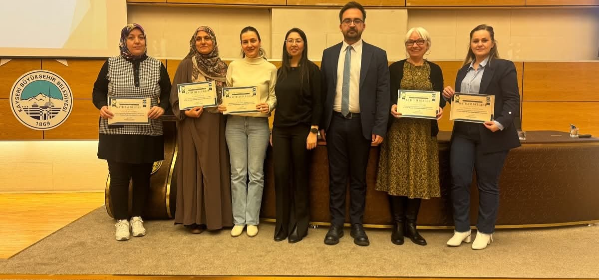 Organik Tarım Eğitimi'ni başarıyla tamamlayan 87 kursiyere sertifika