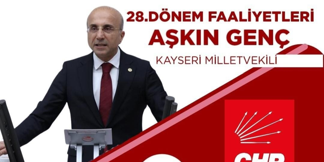 CHP’li Genç, mecliste yürüttüğü faaliyetleri paylaştı