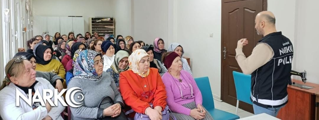 Narkotik polisi son 1 haftada bin 524 kişiyi bilgilendirdi