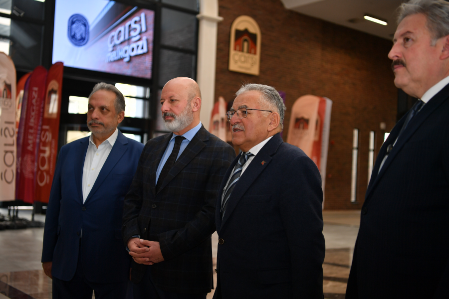 BAŞKAN BÜYÜKKILIÇ, MELİKGAZİ BELEDİYESİ’NİN ÇARŞI MELİKGAZİ PROJESİNİ İNCELEDİ