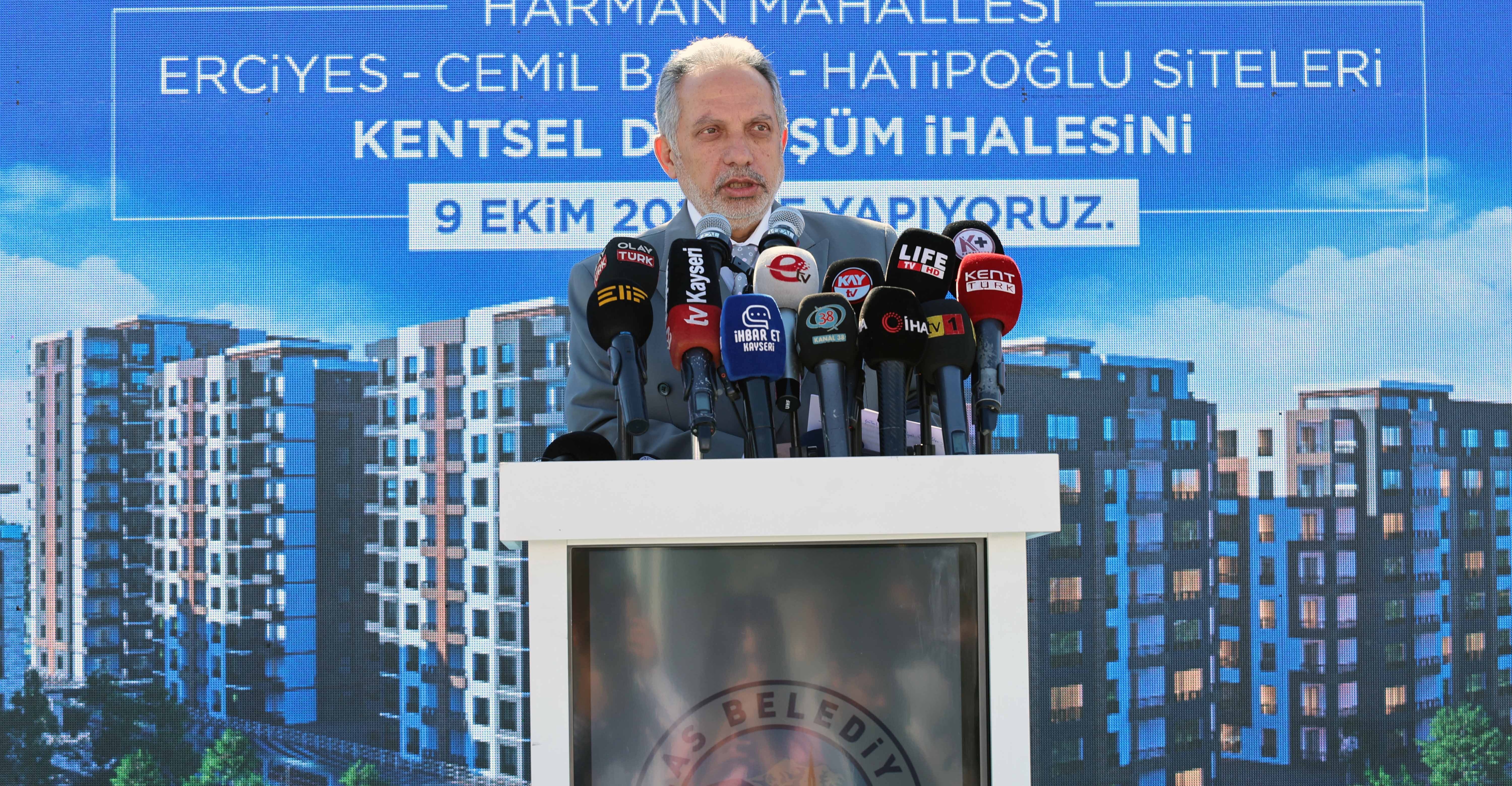 GÜVENLİ YARINLAR İÇİN TALAS’TA TARİHİ ADIM