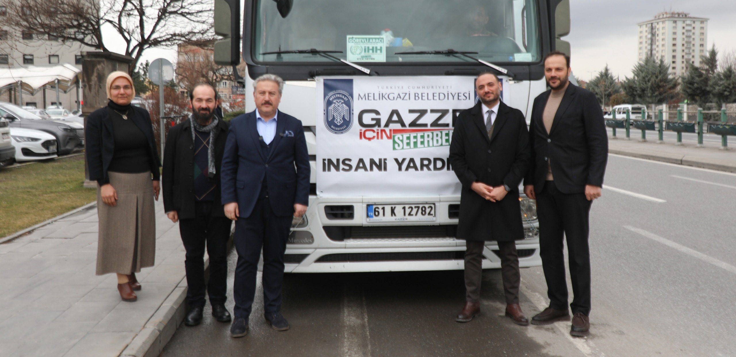 MELİKGAZİ’NİN YARDIM ELİ YİNE GAZZE’YE UZANDI