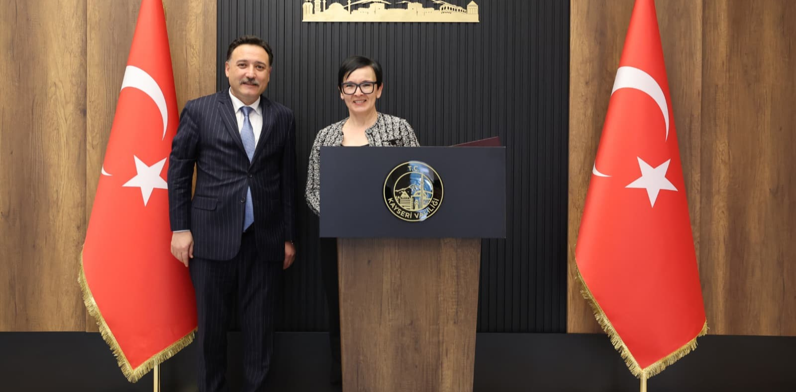 Avusturya’nın Ankara Büyükelçisi Juen’den Vali Çiçek’e ziyaret