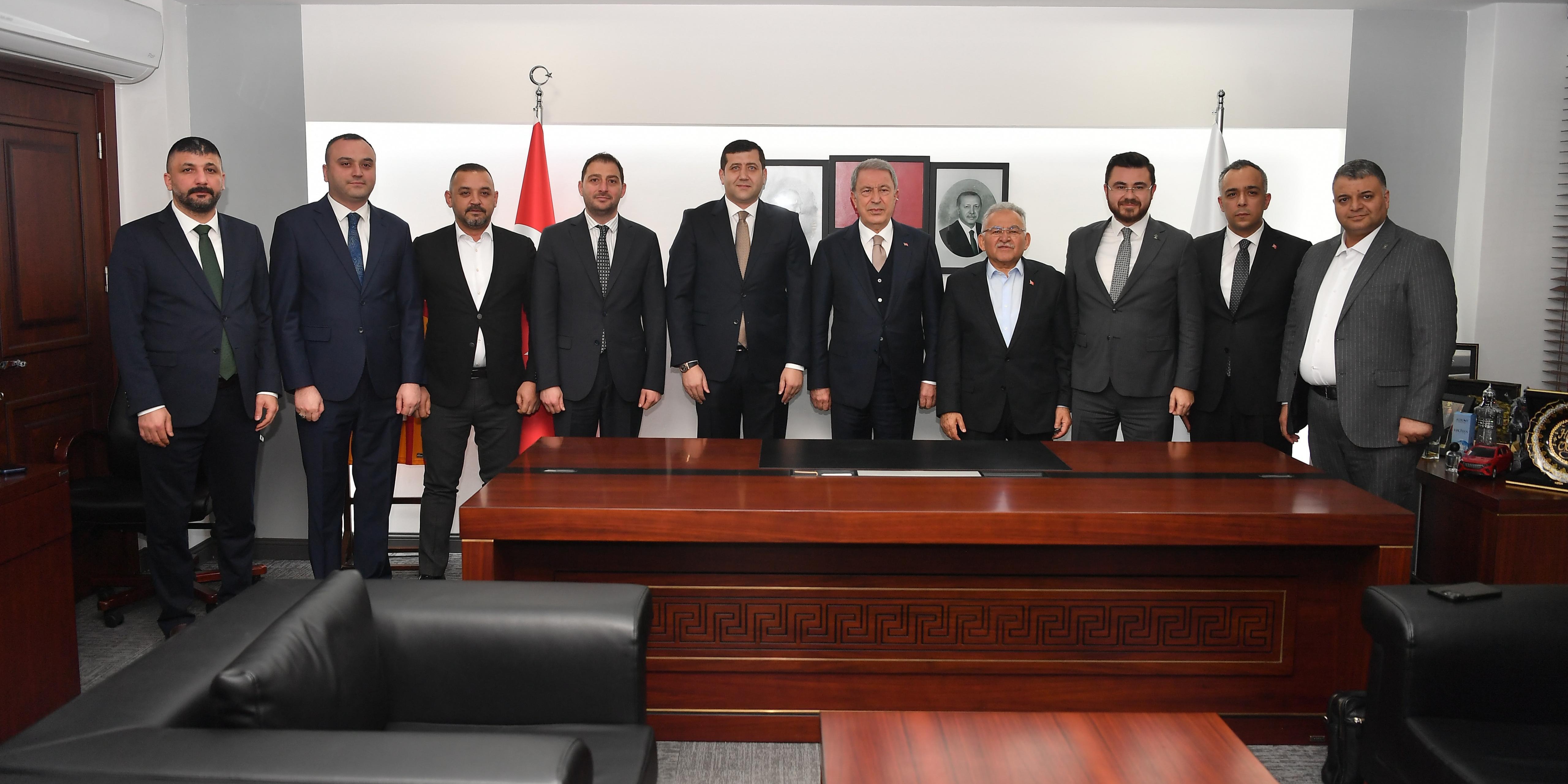 Cumhur ittifakı temsilcileri AK Parti İl Başkanlığı'nda buluştu 