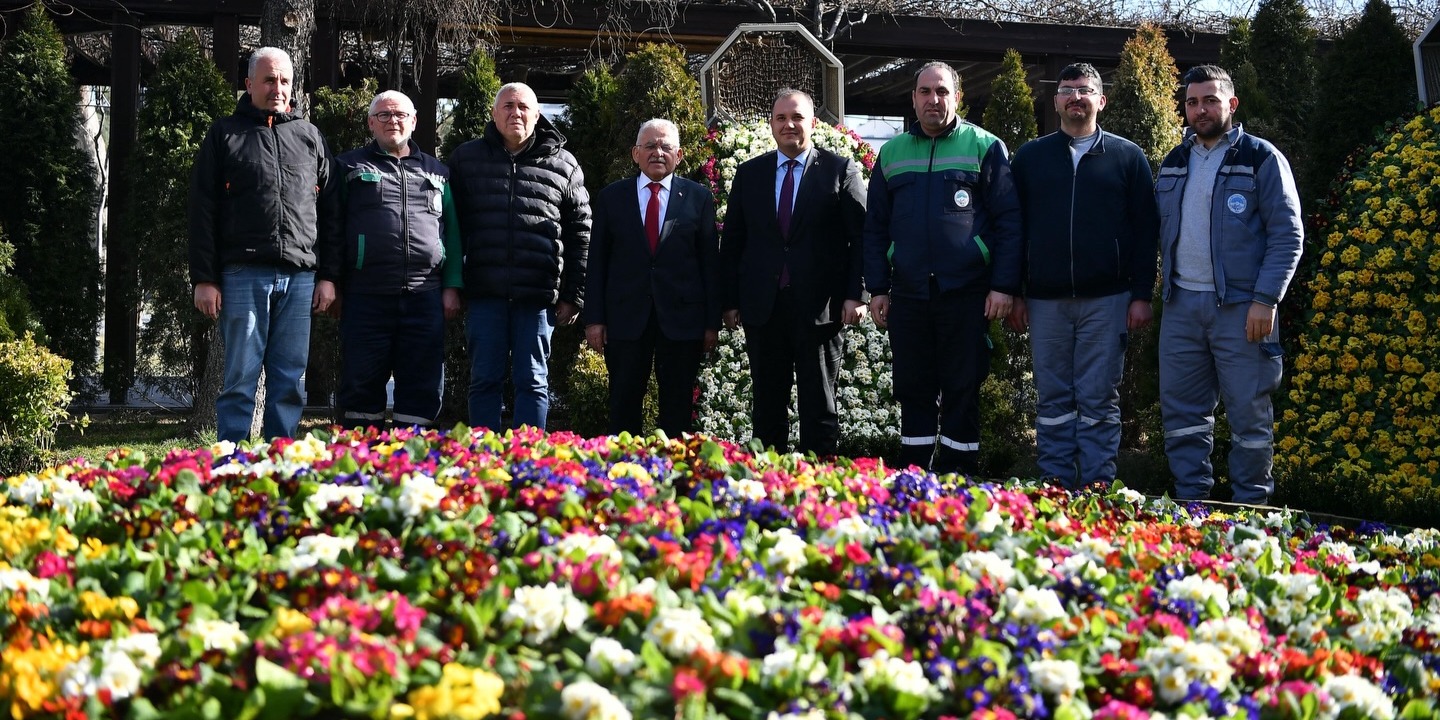 BAŞKAN BÜYÜKKILIÇ: “ŞEHRE BAHAR GELİYOR”